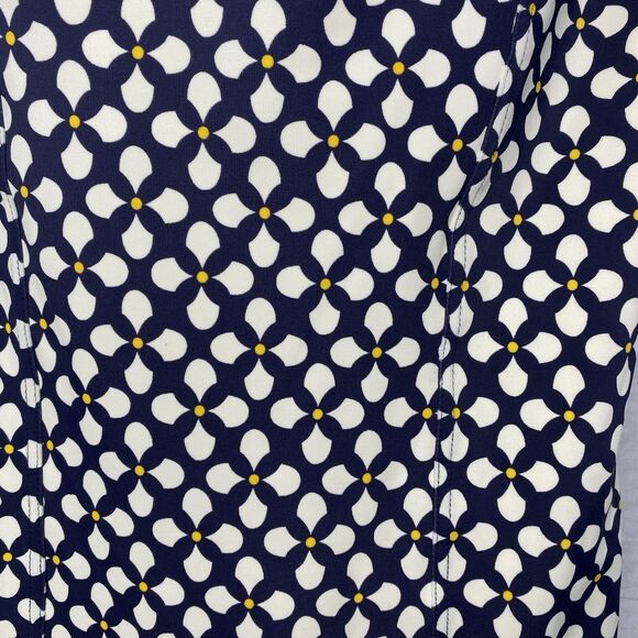 TU One Piece Swimsuit Padded Adjustable Straps Womens US 8 10 UK 12 Navy Blue - Picture 4 of 10